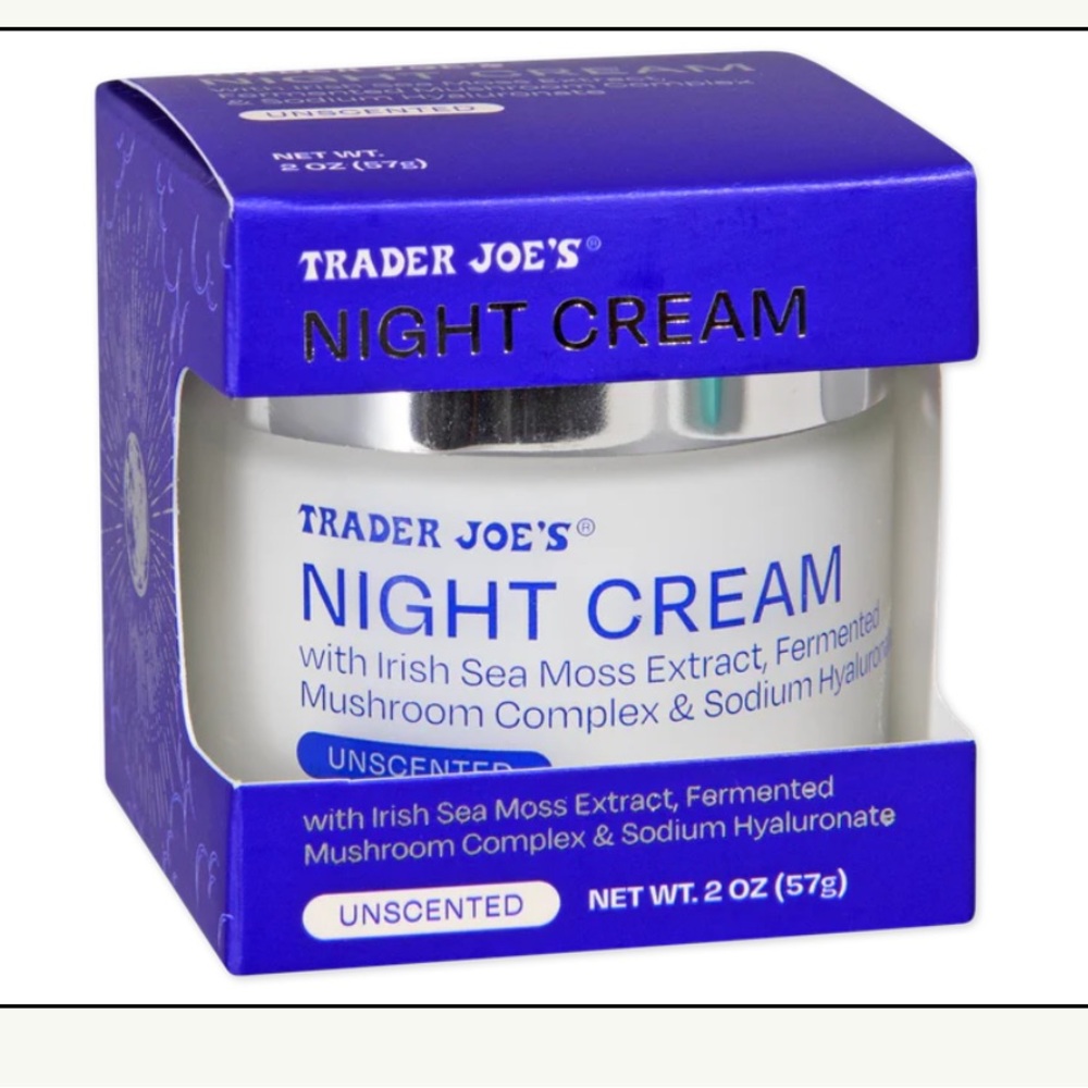 Trader Joe's Night Cream 
FREE SHIPPING!!!